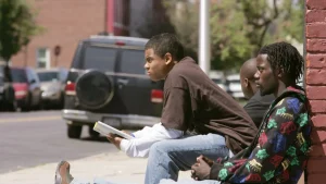 In Season 5 Episode 4 of The Wire, titled "Transition," the police department undergoes changes while the media races to break a high-profile story. Directed by Daniel Attias.